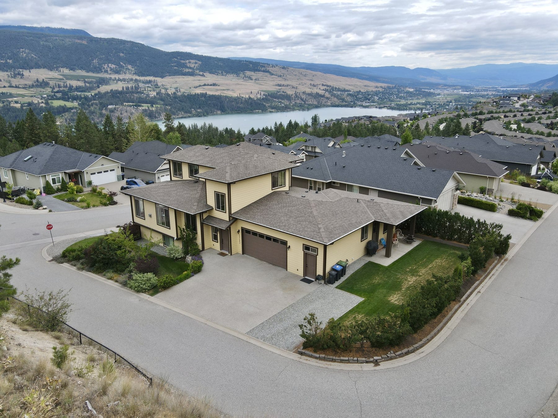 Okanagan Lake beyond The Lakes