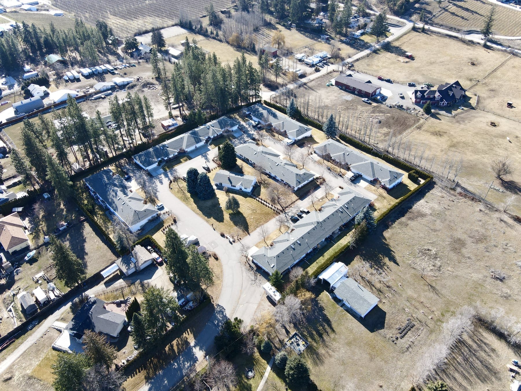 Cedar Ridge Estates from above